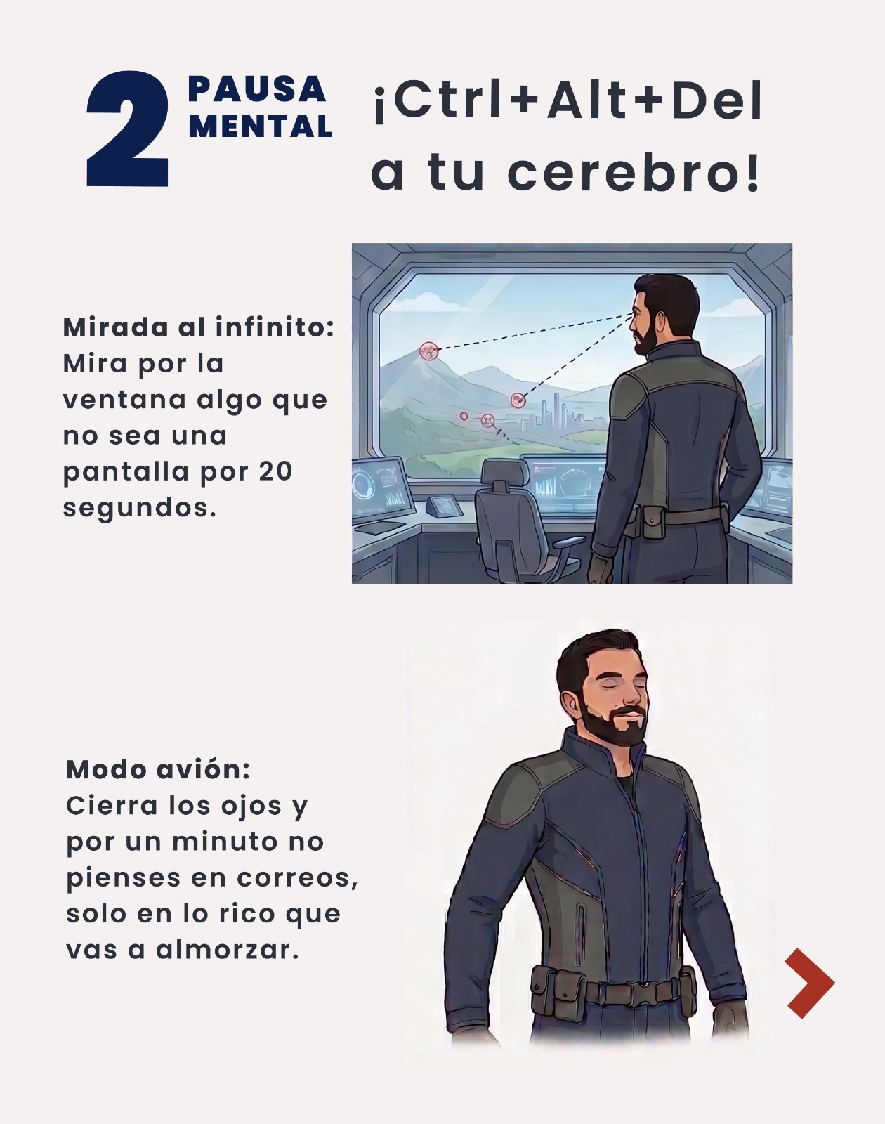 Ctrl + Alt + Del al cerebro